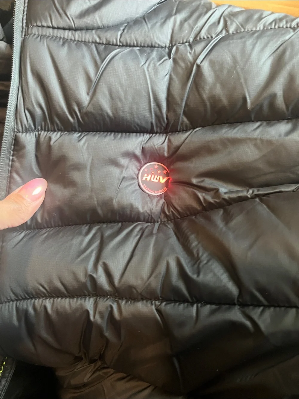 HWV Heated Vest unisex Rechargeable With 10000mAh Battery. 2244/C-5